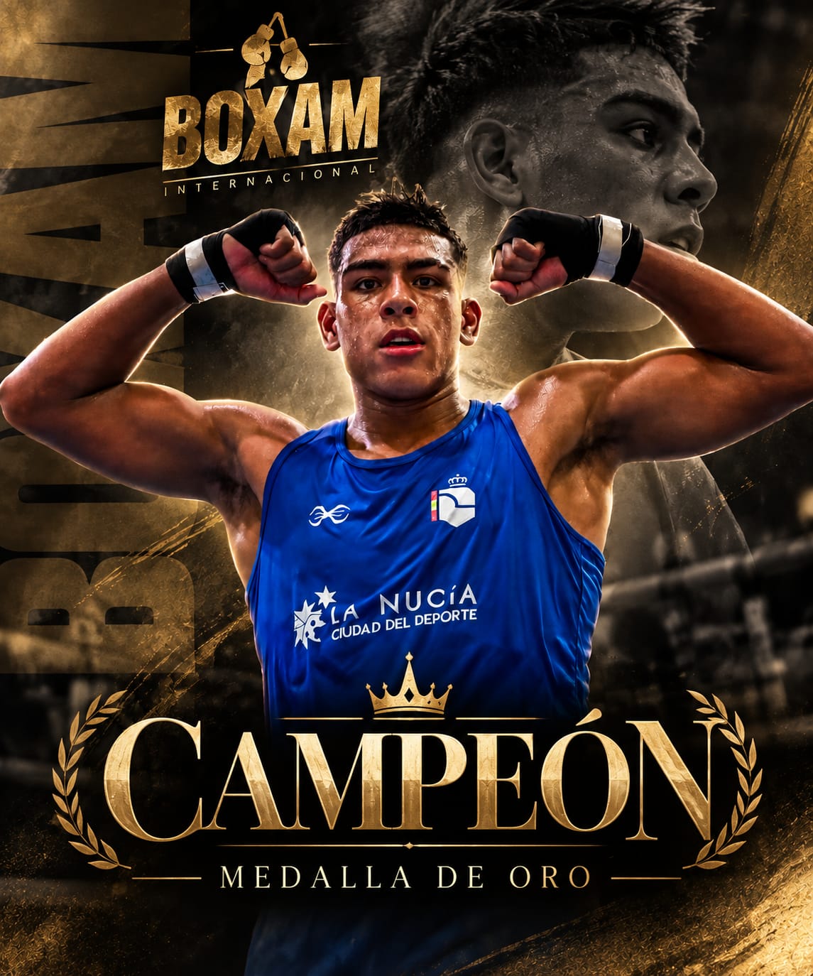 Samuel Antezana medalla de oro